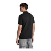 G-Star Dunda Short Sleeve Slim Polo - Black